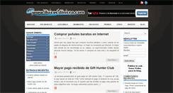 Desktop Screenshot of lluevedinero.com